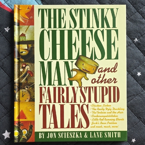 2/$15 The Stinky Cheese Man and Other Fairly Stupid Tales Book - Picture 3 of 5